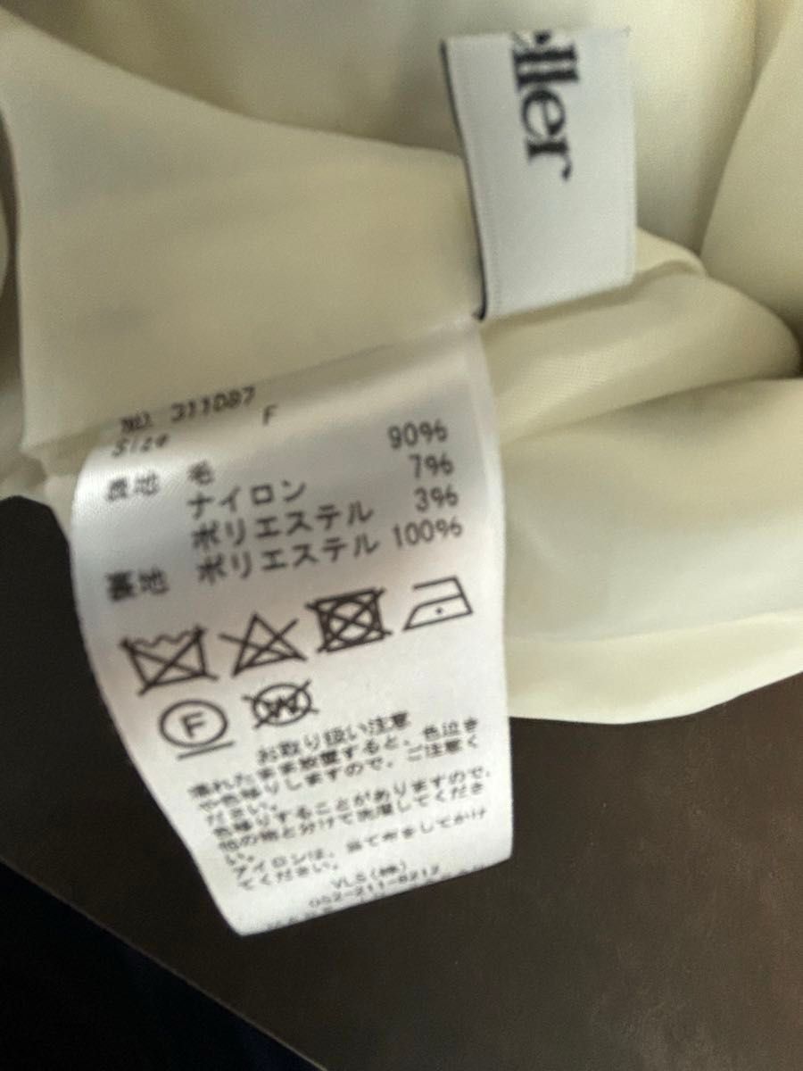 sheller】チェック ツイード ペプラムトップス トップス 秋服 シェリエ