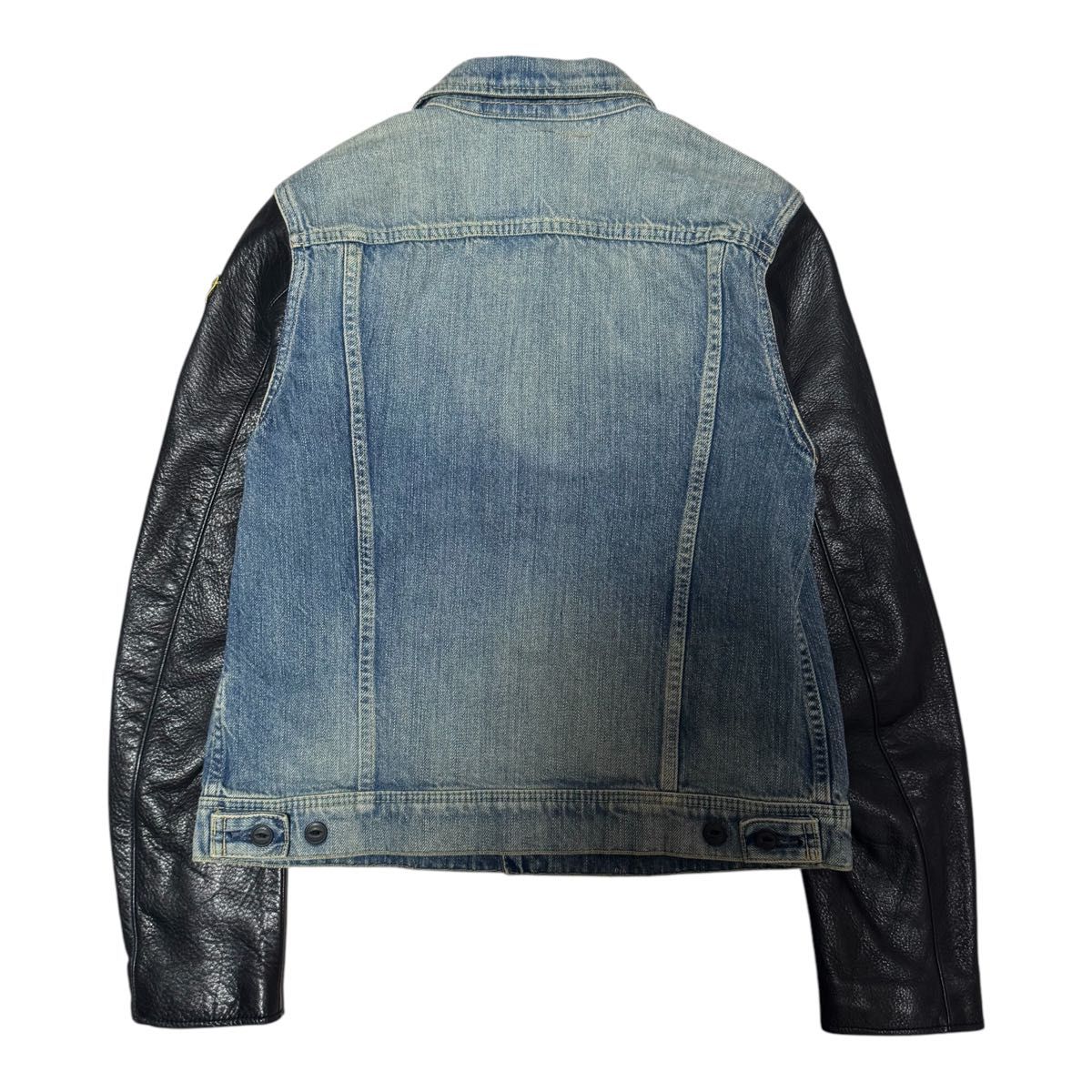 希少】HYSTERIC GLAMOUR ヒステリックグラマー SP加工デニム レザー