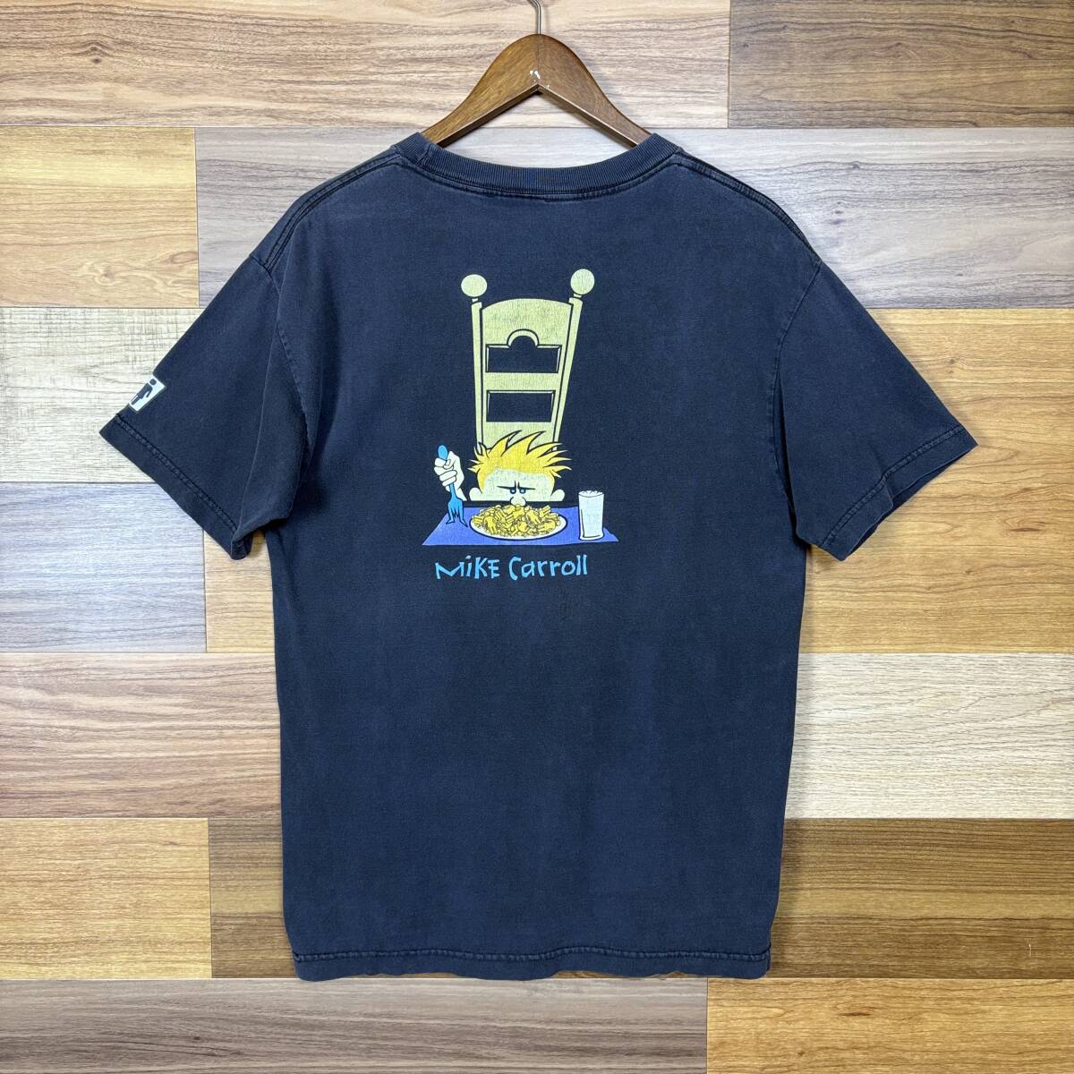 90s GIRL SKATEBORARDS MIKE CARROLL マイクキャロル シグネイチャー T