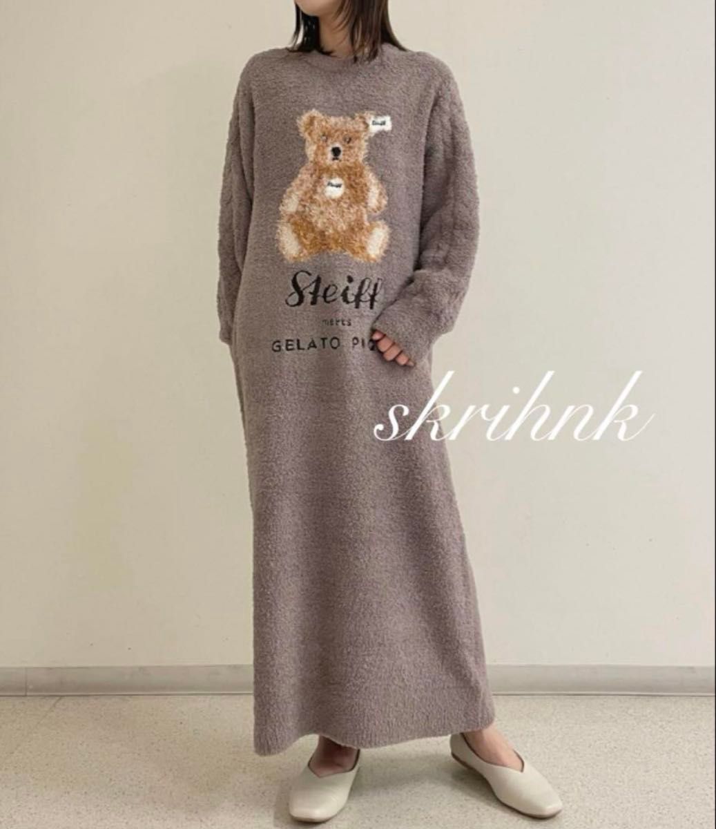 ジェラートピケ シュタイフ 限定コラボ 【Steiff】パウダージャガード