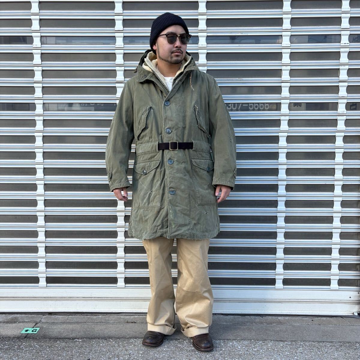 極上 完品 50s 米軍実物 M47 M-47 パーカー フルセット ライナー