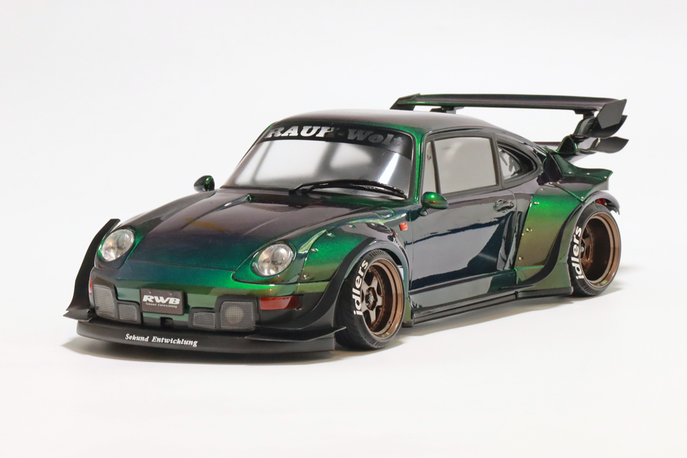 Yahoo!オークション - 1/10 パンドラ RWB 993 RAUH-Welt 塗装済 ボディ