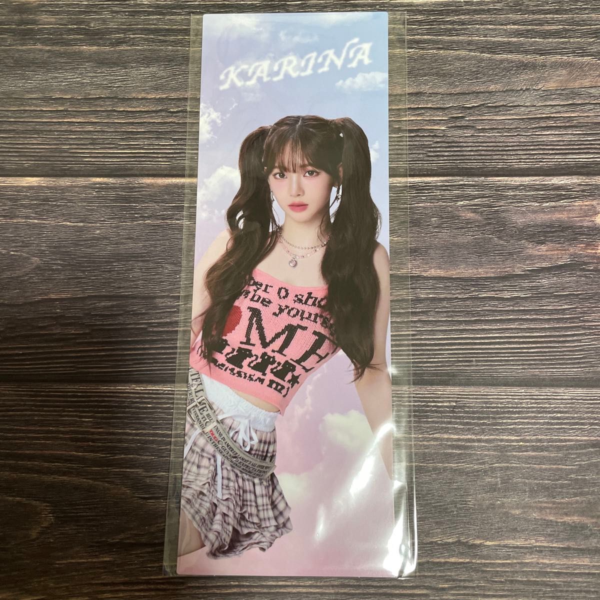 aespa ファンミ To MY WORLD ボーディングパス風カード カリナ｜Yahoo