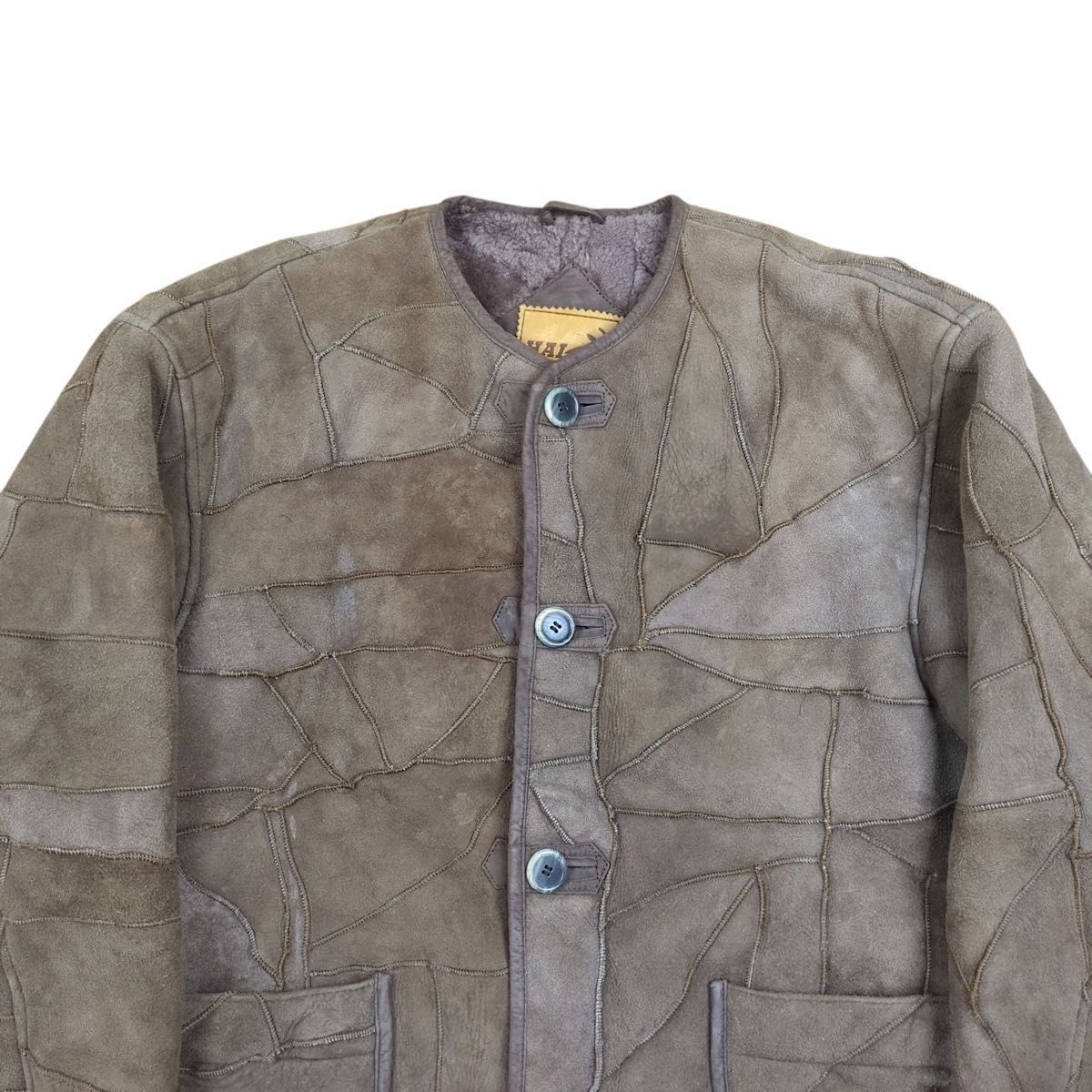 HAI SPORTING GEAR ISSEY MIYAKE イッセイミヤケ ムートン レザー