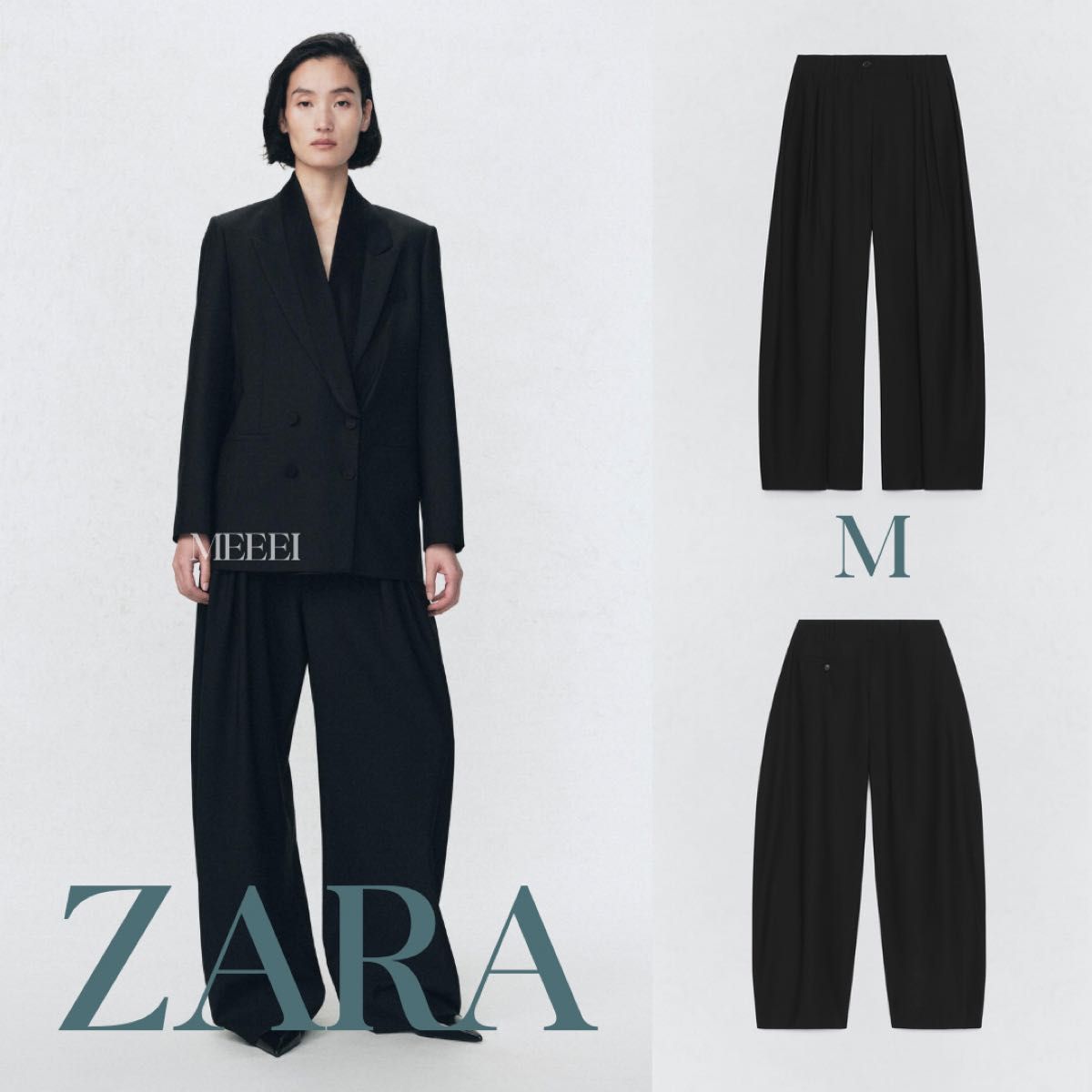 SOSHIOTSUKI×ZARA ウールダーツパンツ M 新品｜Yahoo!フリマ（旧PayPay