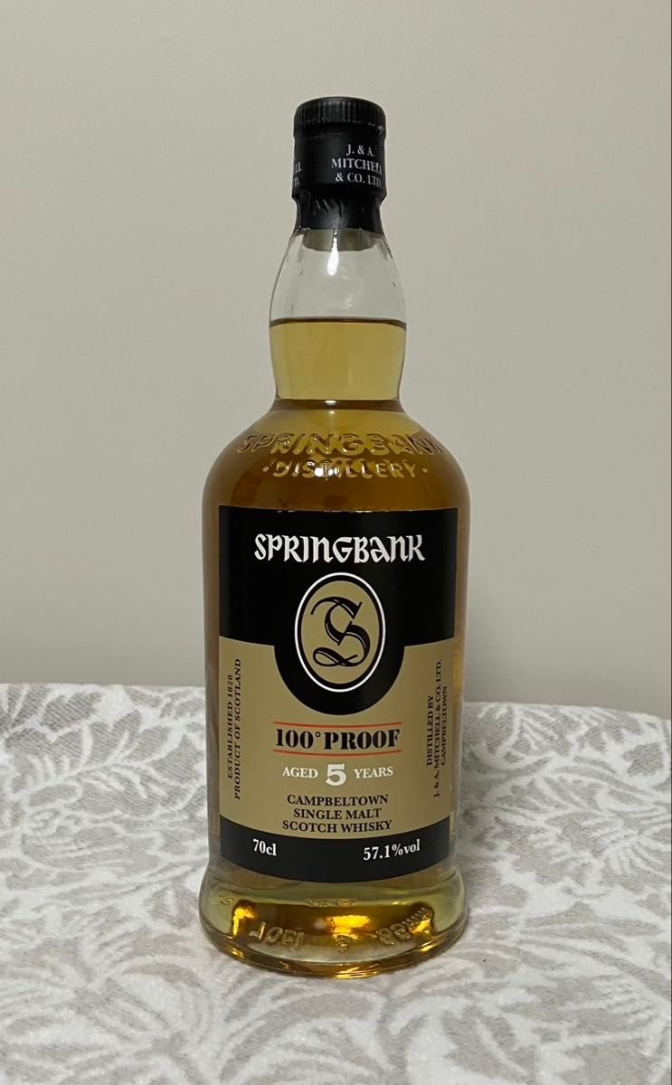 スプリングバンク5年 100° Proof 57 1%｜Yahoo!フリマ（旧PayPayフリマ）