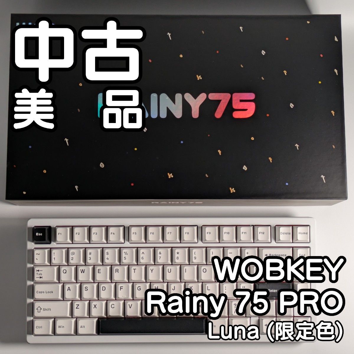 WOBKEY Rainy 75 PRO Luna 限定色 KAILH Cocoa Switch 英語配列｜Yahoo