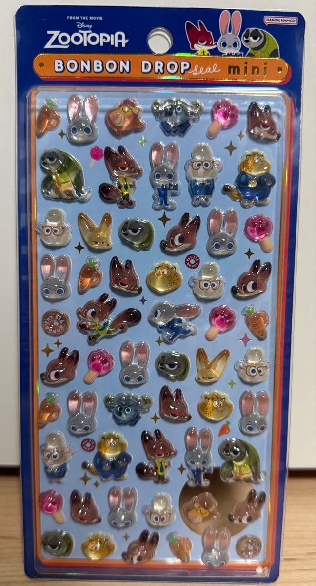ボンボンドロップシール ミニ ズートピア サンスター文具 正規品