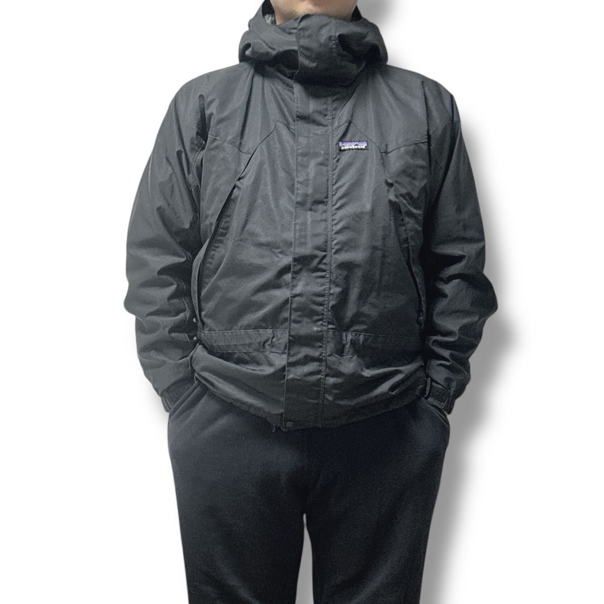 黄金期 パタゴニア 00s インファーノジャケット ブラック 裏ボア S