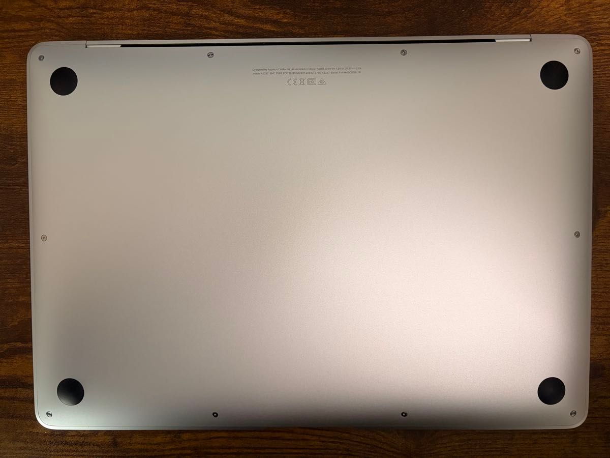 美品】MacBook Air 13インチ シルバー ノートパソコン US配列 傷ほぼ