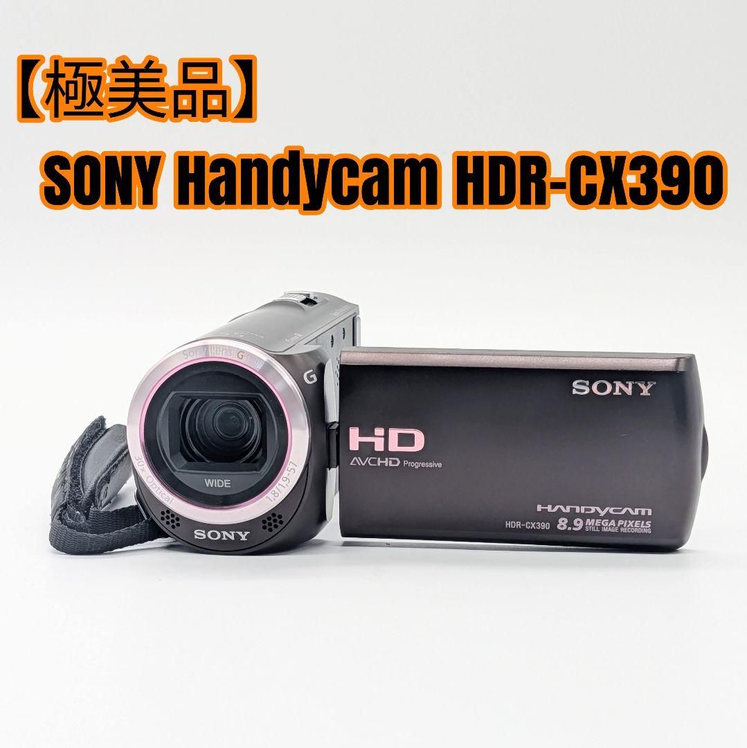 極美品】SONY Handycam HDR-CX390 ボルドーブラウン｜Yahoo!フリマ（旧