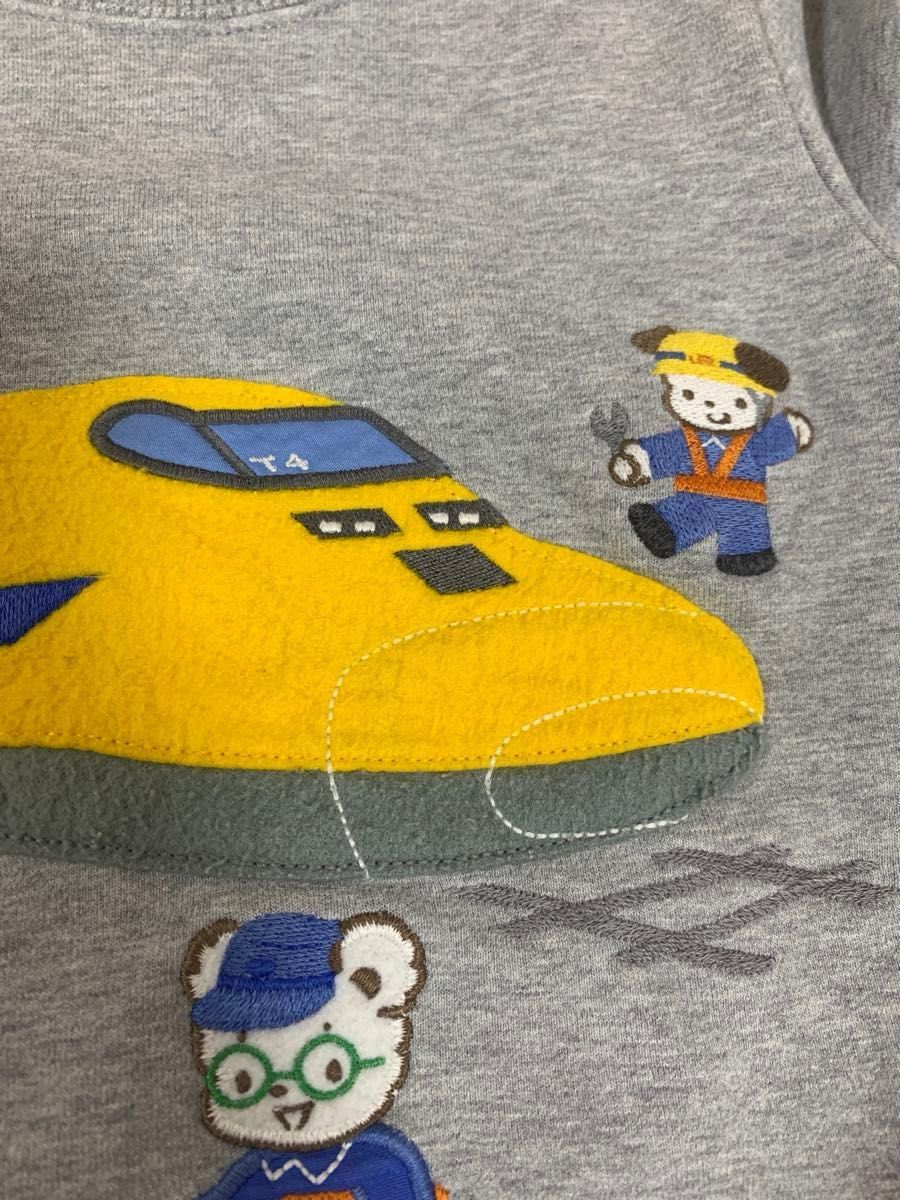 限定】familiar ドクターイエロートレーナー 90ファミリア 新幹線