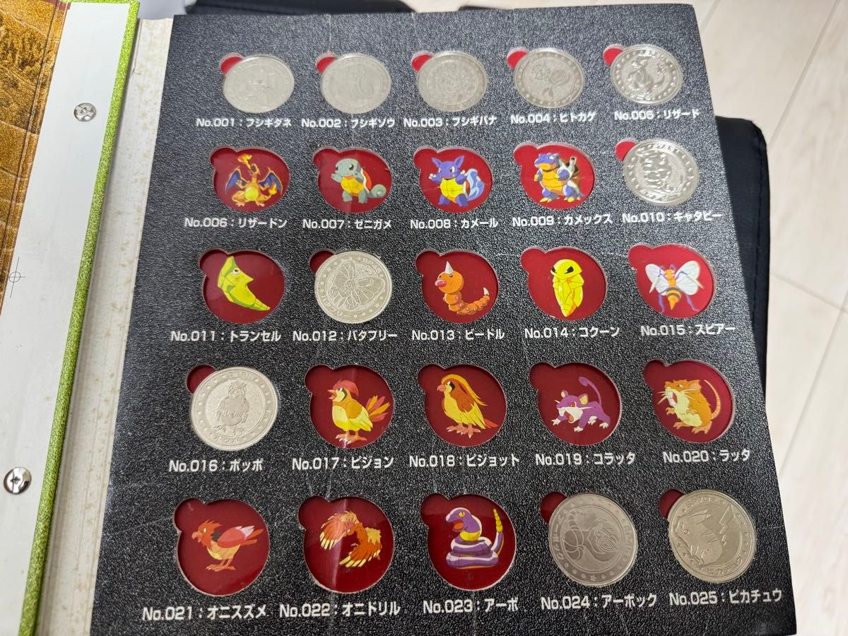 ポケットモンスター ポケモン メタルコインフォルダー オレンジ30