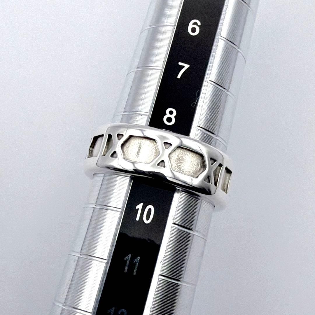 極美品 鏡面仕上げ TIFFANY&Co ティファニー アトラス リング 9号