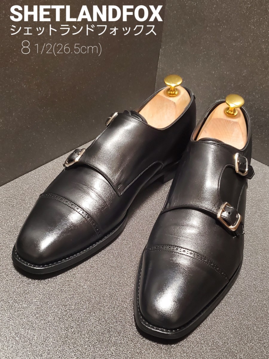 おまけ付き】SHETLANDFOXシェットランドフォックス ダブルモンク 062F