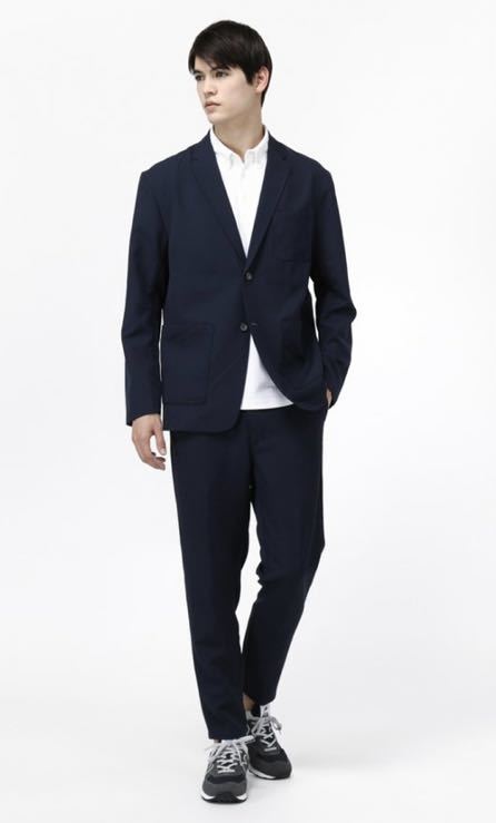 新品】ニューバランス THE CITY スーツ セットアップ ブラック 黒