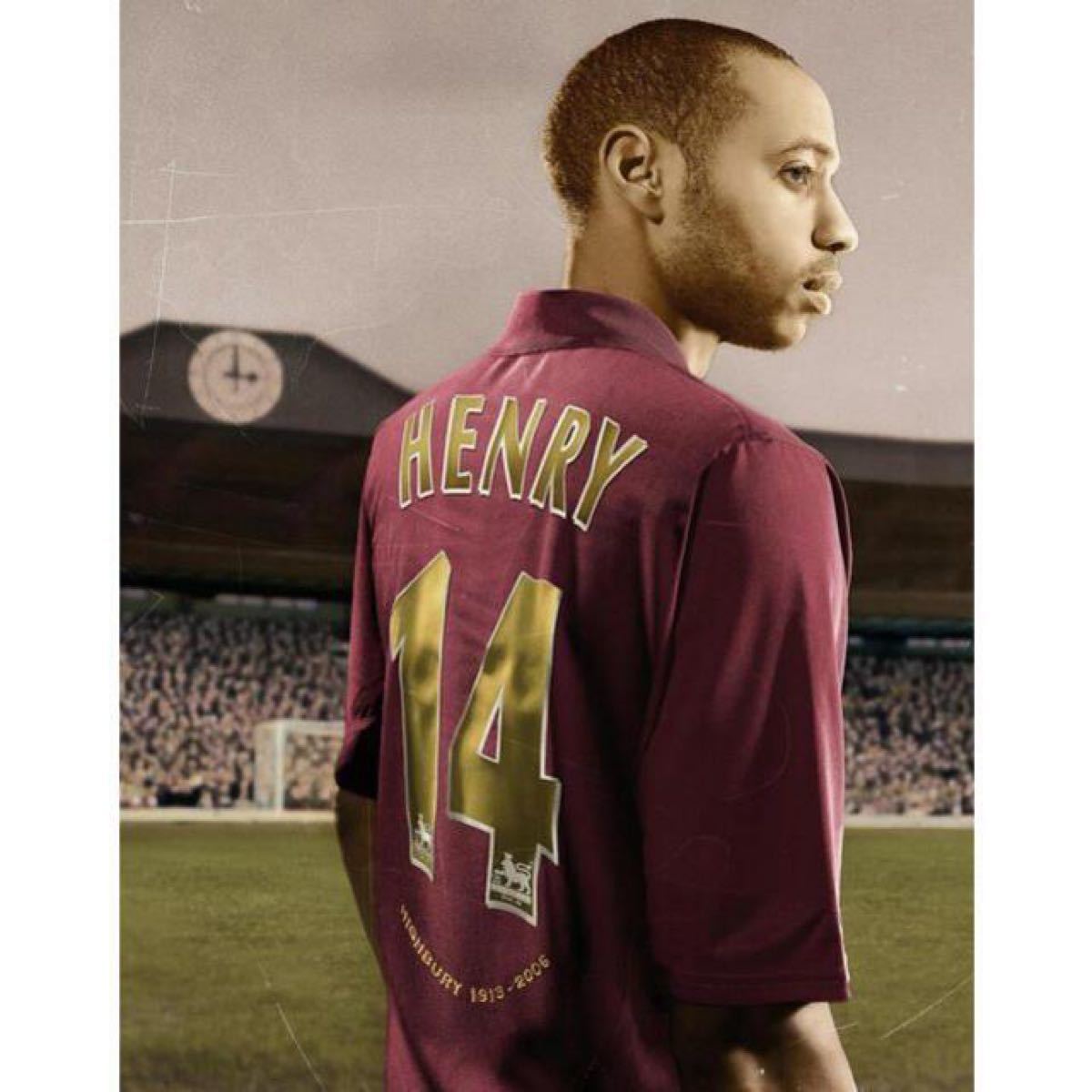 アーセナル 05/06 アンリ ハイバリー ラストシーズン記念 ホーム 半袖