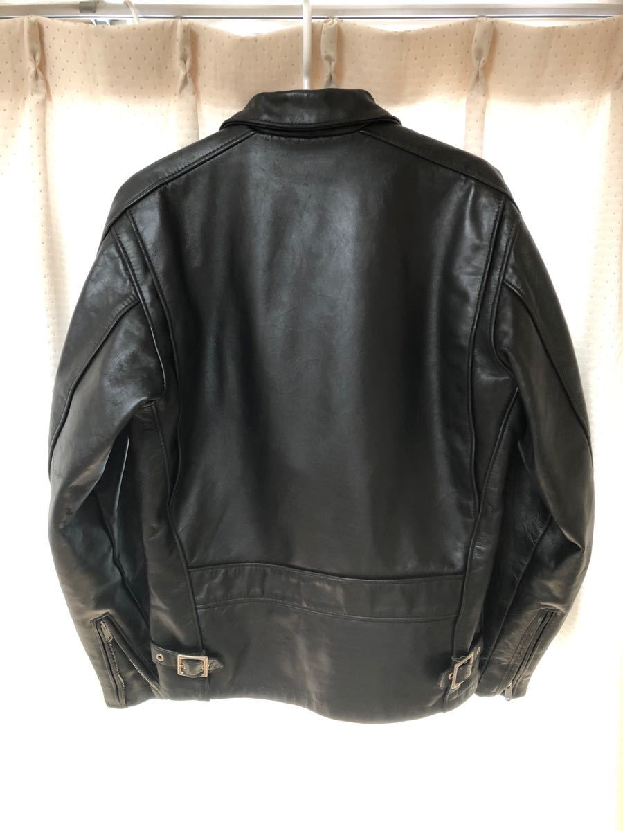 ショット Schott 441PP 襟付きシングルライダースジャケット サイズ36