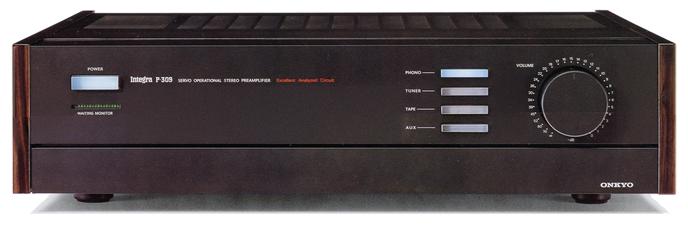 Specifications of ONKYO Integra P-309 Onkyo / Onkyo