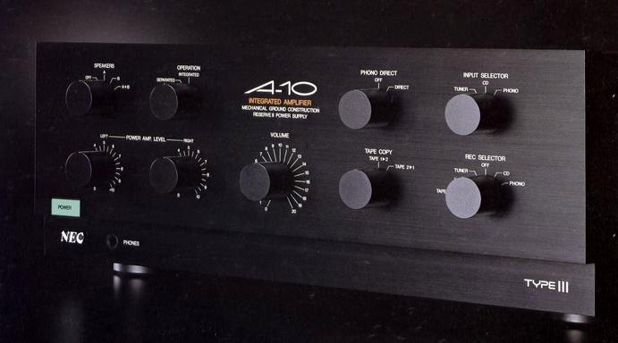 NEC プリメインアンプ 『 A10 TYPE Ⅲ 』 メンテナンス実施
