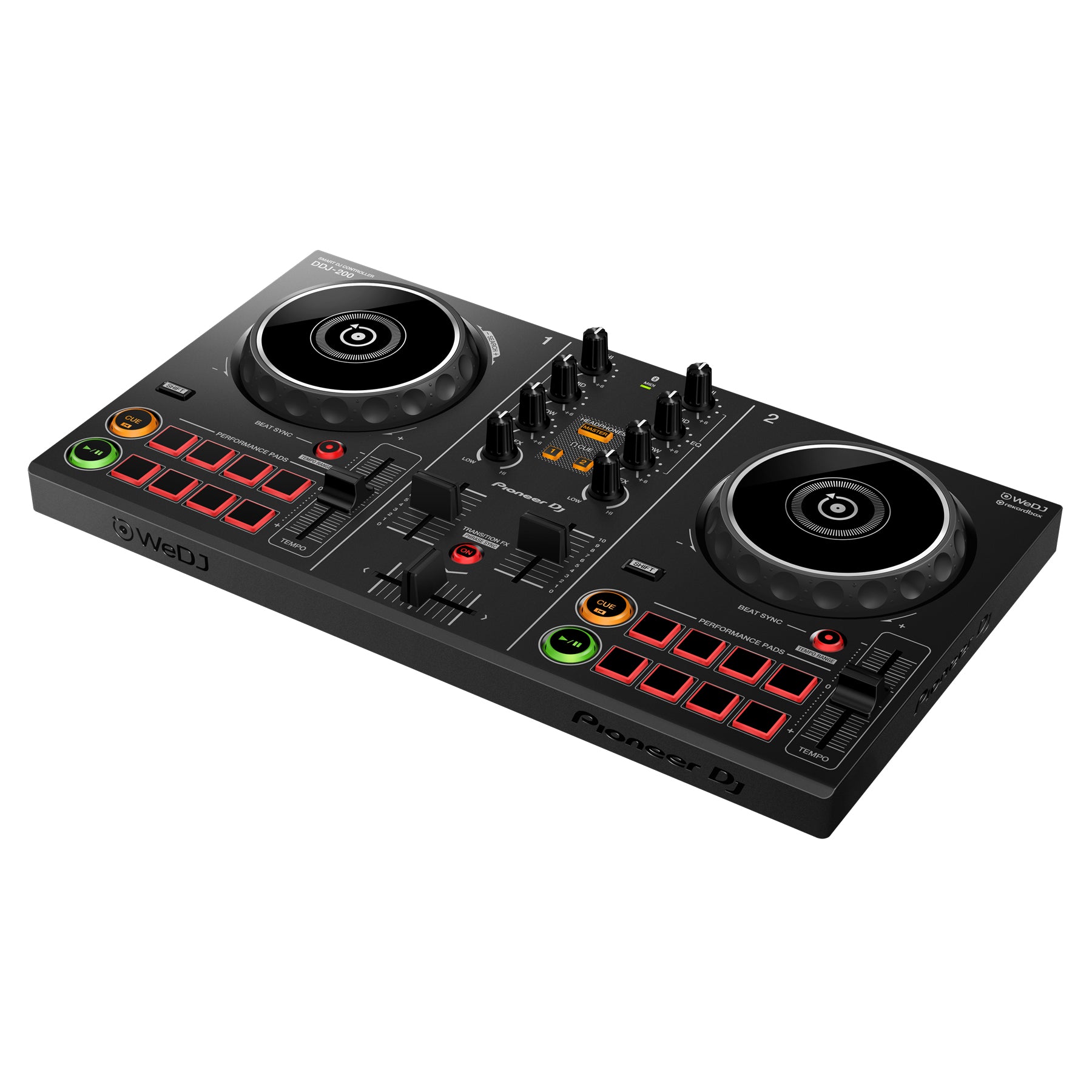 Pioneer DJ DDJ-200 2-channel Smart DJ Controller - Discontinued