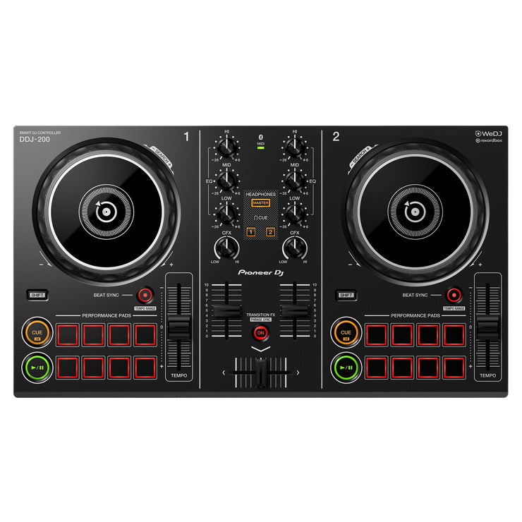 Pioneer DJ DDJ-200 2-channel Smart DJ Controller - Discontinued