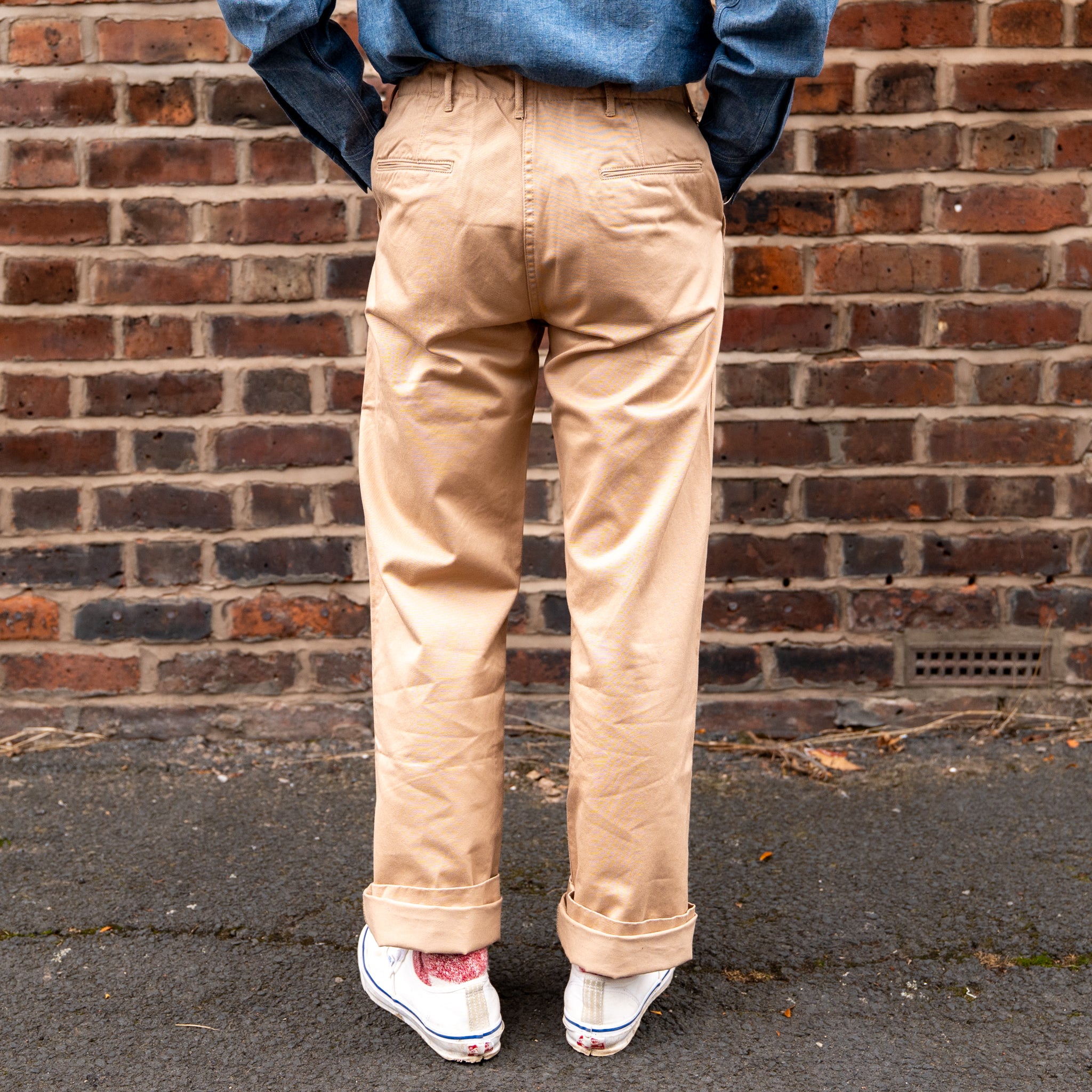 Buzz Rickson's Original Spec Chinos (One Wash) Khaki | Auteur Store