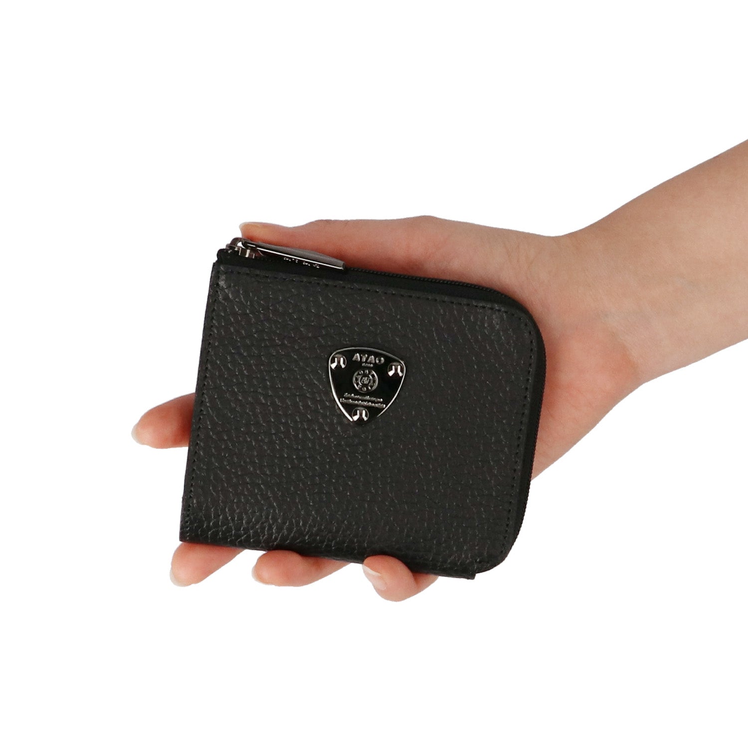 ATAOのミニ財布｜milimo(ミリモ)｜ブラックケリー｜キャッシュレス対応