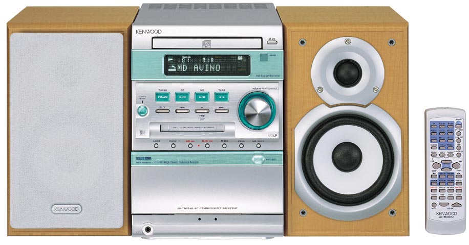 ケンウッド、新開発の12cmウーファー搭載のミニコンポ