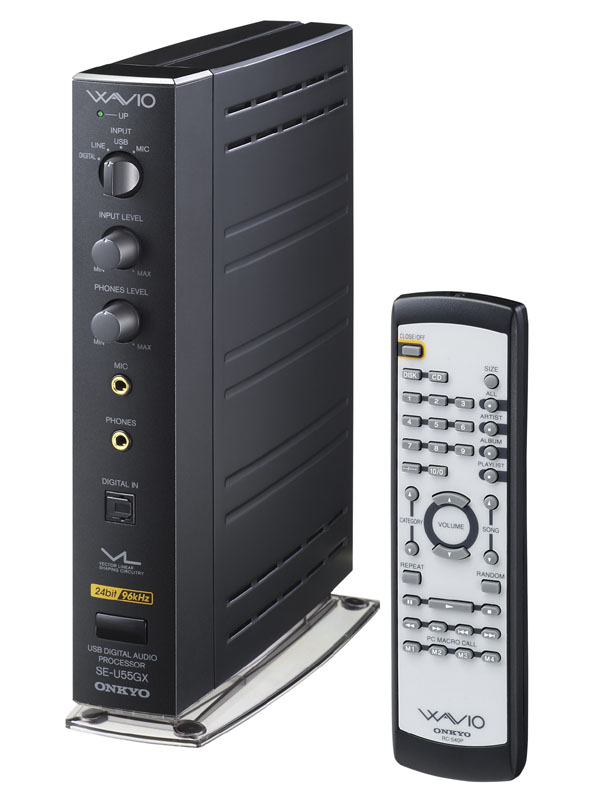 オンキヨー、24bit/96kHz対応のUSBオーディオインターフェイス