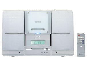 デノン、着せ替え用サランネット付属のMDコンポ