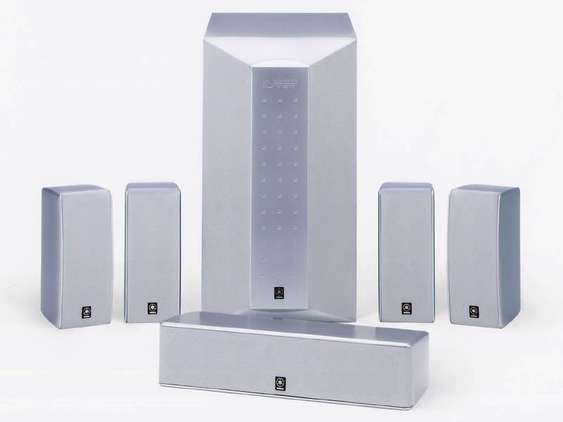 ヤマハ、A-YST方式サブウーファ付属の5.1chスピーカーセット