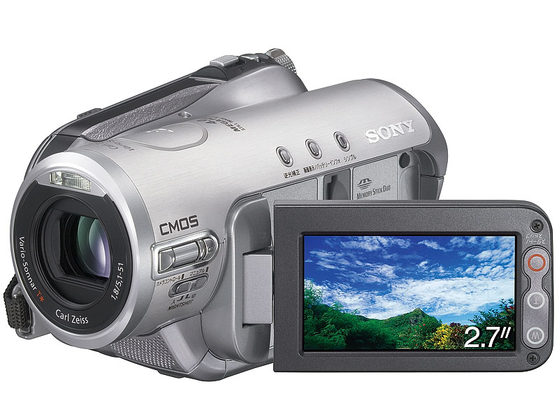 ソニー、HDMI装備の小型・軽量HDVカメラ「HDR-HC3」