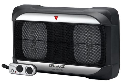 ケンウッド、小型化した車載サブウーファ2モデル