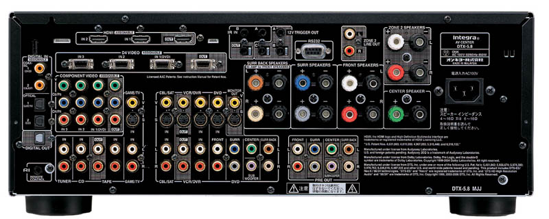 オンキヨー、HDMI 1.3a対応のIntegra AVアンプ