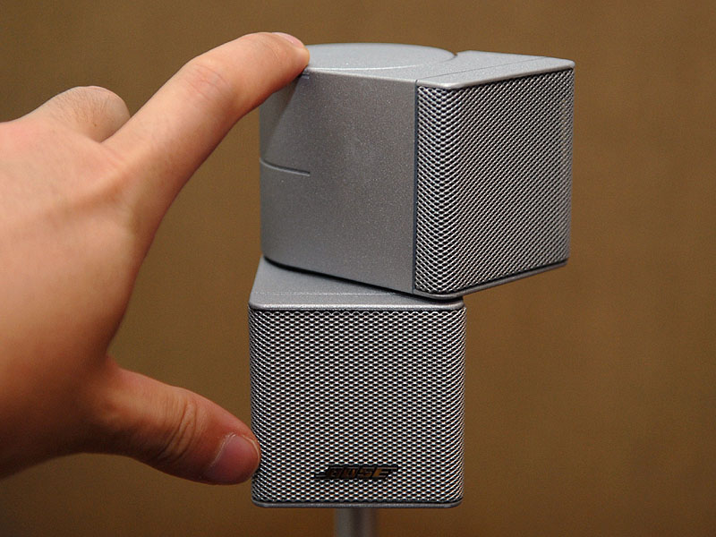 BOSE ダブルキューブ型サラウンドスピーカー 5個セット 白 BOSEダブル