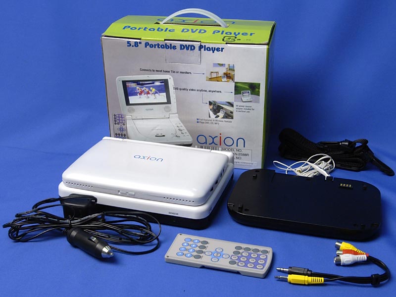 39,800円の液晶付きポータブルDVDプレーヤーを検証する