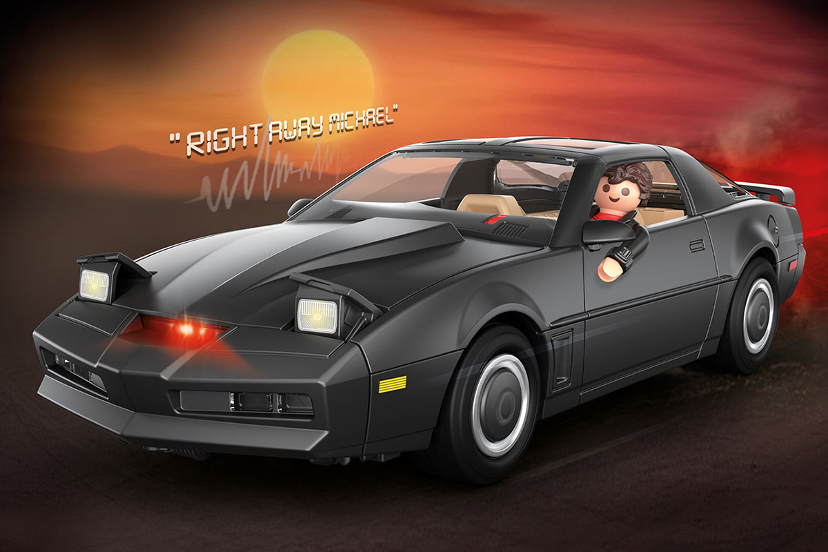 ナイトライダー「ナイト2000(K.I.T.T)」がプレイモービルに - AV Watch