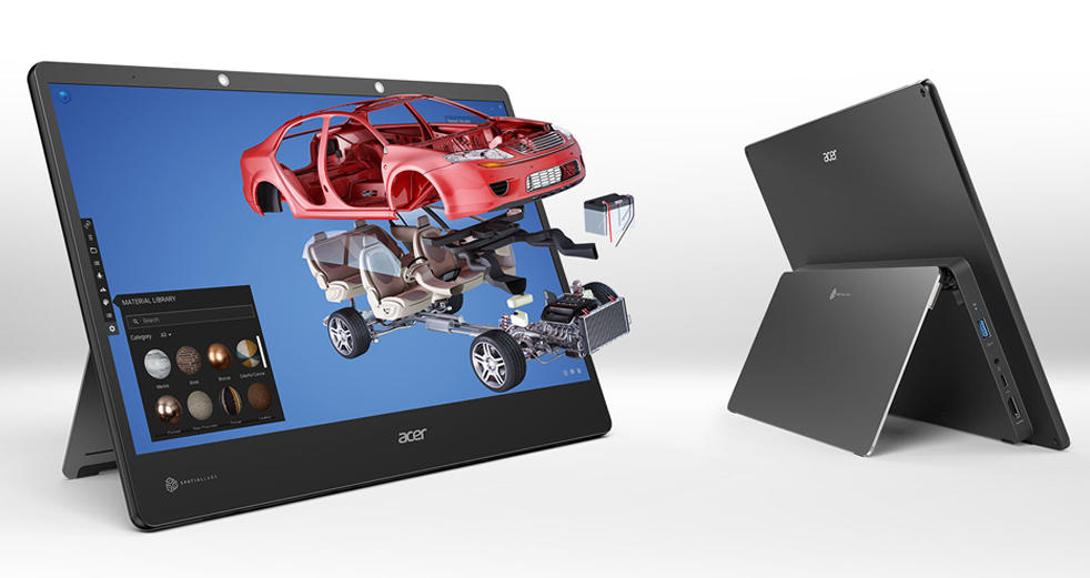 Acer、裸眼で3D立体視できる液晶モニタ「SpatialLabs View」 - AV Watch