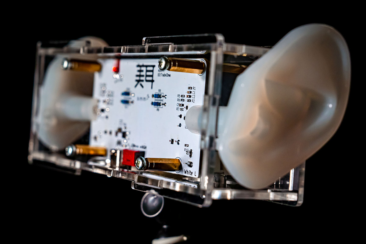 約2.2万円で人工耳付きのバイノーラルマイク「美耳」 - AV Watch