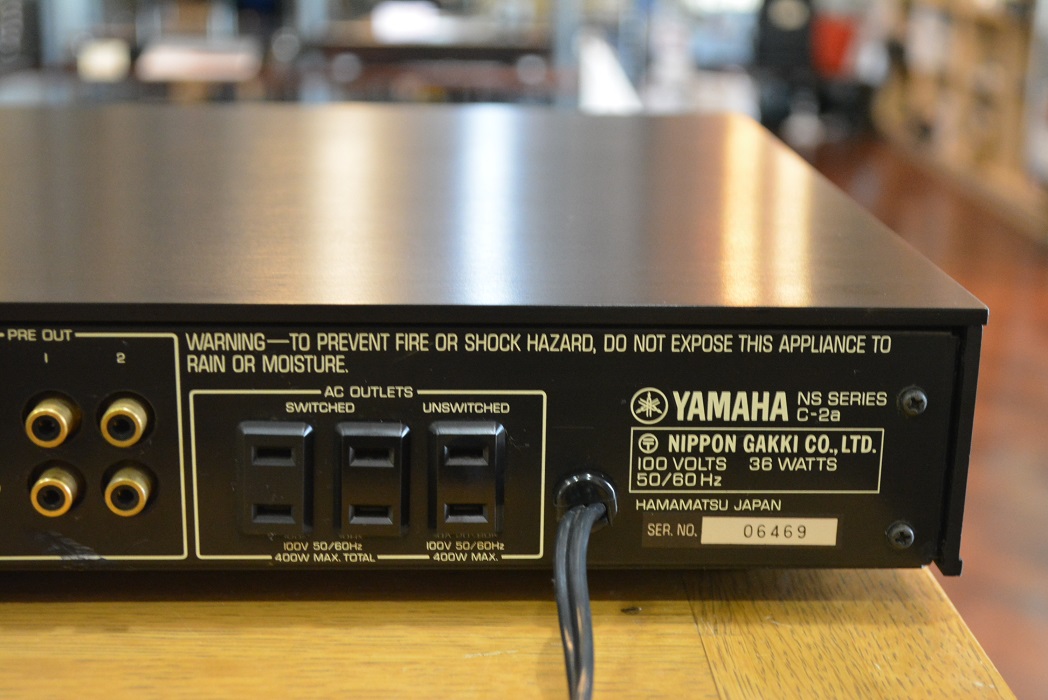 YAMAHA 中古品 C-2a ステレオ プリアンプは完売致しました オーディオ