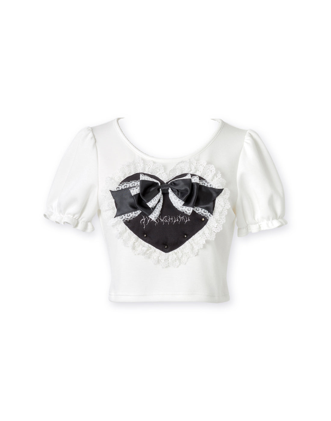 AVENCHUMU Love heart's cake puff t-shirt
