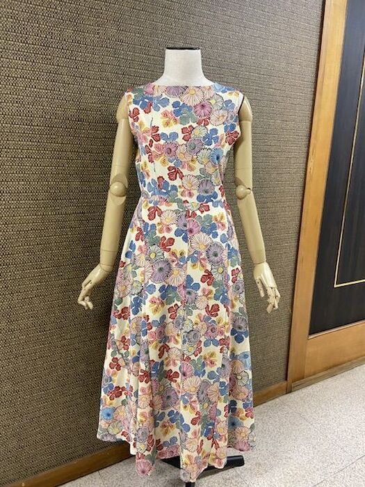 紅型のお着物からの社交ダンスワンピース | その他ワンピース