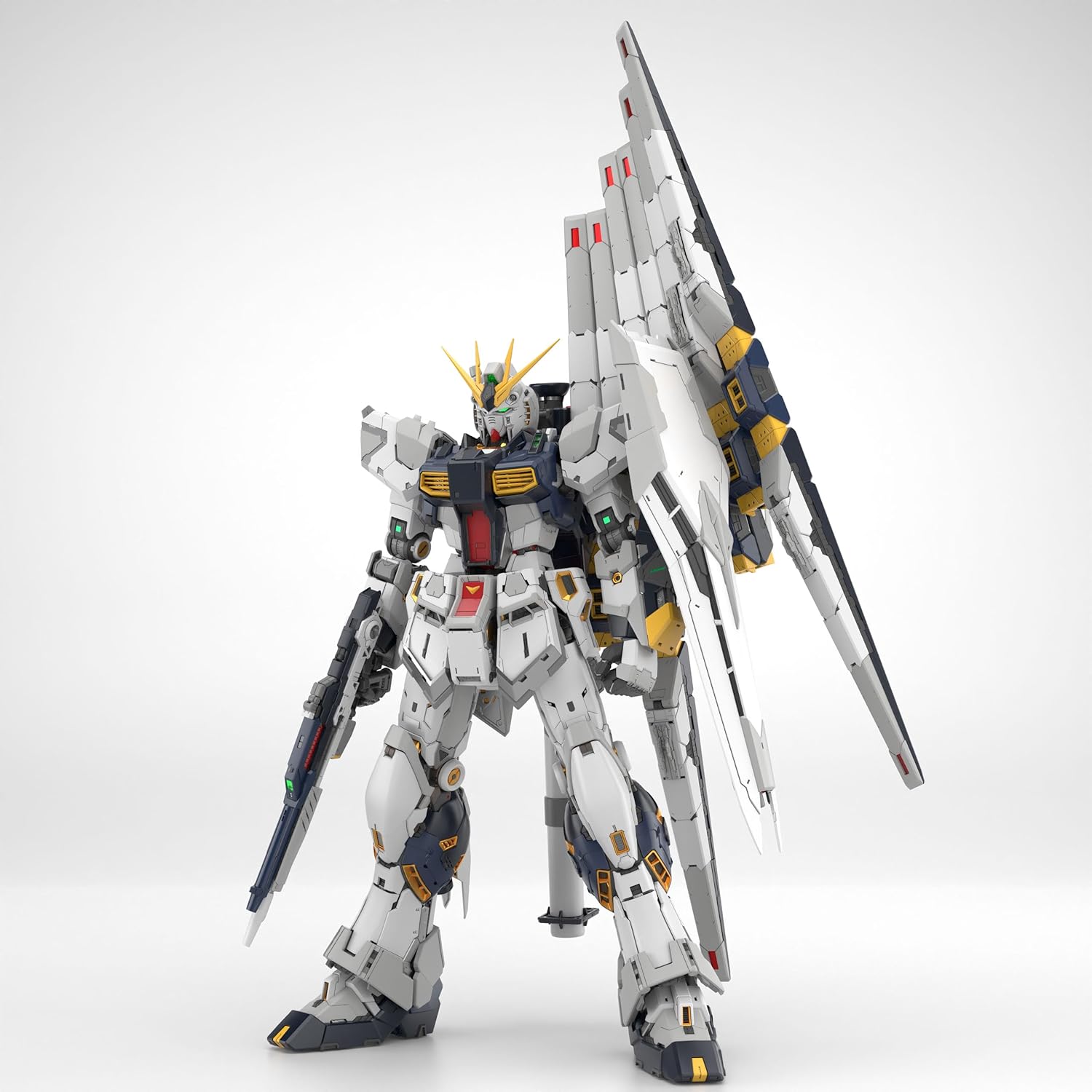 PO FEB] Bandai 1/60 PG Unleashed Nu Gundam + LED Unit – BanzaiHobby