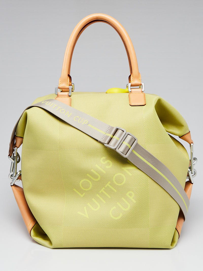 Louis Vuitton Limited Edition LV Cup Jaune Damier Geant America