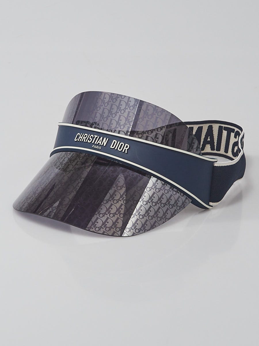 Christian Dior Blue Acetate Frame and Mirrored Dior Oblique