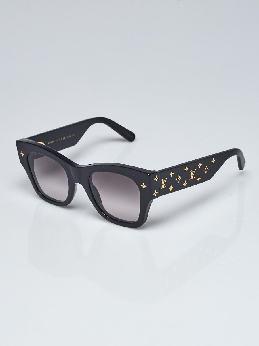 Louis Vuitton Black Acetate Rendez-Vous Cat Eye Oversized