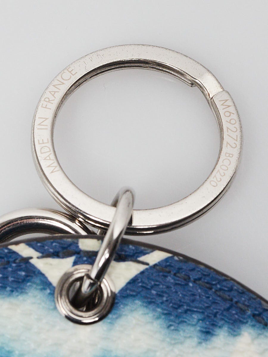 Louis Vuitton Blue Monogram Canvas Escale Round Key Holder and Bag