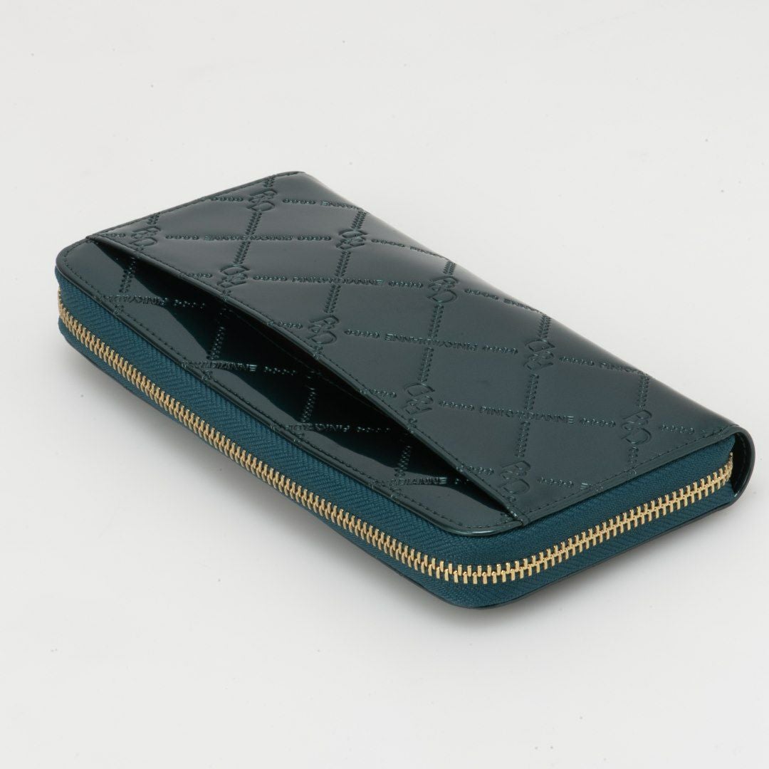 PINKY&DIANNE コモンエナメル ラウンドファスナー長財布 商品｜THE