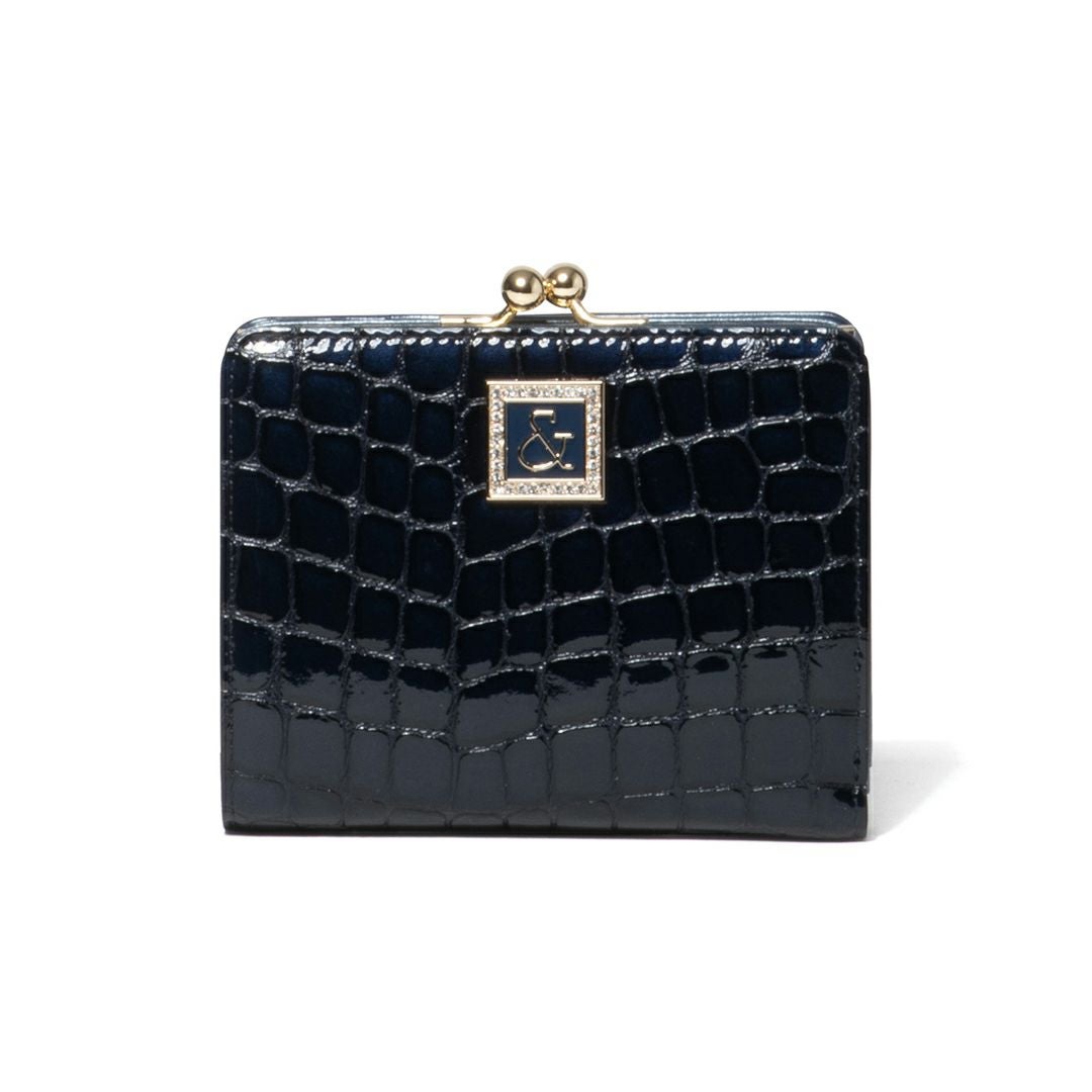 PINKY&DIANNE イタリアンクロコ 口金折り財布 商品｜THE BAGMANIA
